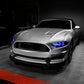Oracle 18-21 Ford Mustang Dynamic DRL Upgrade w/ Halo Kit & Sequential Turn Signal - ColorSHIFT