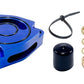 Torque Solution Blow Off BOV Sound Plate (Blue) 11+ Hyundai Veloster Turbo
