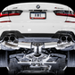 AWE Tuning 2019+ BMW M340i (G20) Resonated Touring Edition Exhaust - Quad Diamond Black Tips