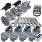 Eagle SBC 350 Competition Rotating Assembly 3.480in Stroke 5.700in Rods Forged Pistons .030 Overbore