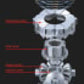 Cusco LSD Type-MZ 1.5-Way (1.5&2 Way) Rear Subaru 92-96 GC8/97-98 SF Forester