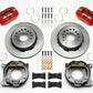 Wilwood Dynapro Low-Profile 11.00in P-Brake Kit - Red 55-57 Chevy 2.34in Offset