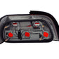 ANZO 1992-1998 BMW 3 Series E36 Coupe/Convertable Taillights Red/Clear