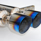 Invidia 2017+ Honda Civic Hatchback Sport/Sport Touring Gemini Titanium Tip Cat-back Exhaust
