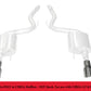 Corsa 15-17 Ford Mustang GT 3.0in Inlet / 4.5in Outlet Polished Tip Kit (For Corsa Exhaust Only)