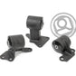 Innovative 94-97 Accord H/F Series Black Steel Mounts 85A Bushings (Auto Trans)
