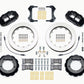 Wilwood Narrow Superlite 4R Front Hat Kit 12.88in 76-77 Ford Bronco Dana 44 w/Lines