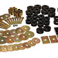 Energy 64-67 Buick Century/Regal/Grand National/Skylark/Special Black Body Mount Set