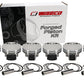 Wiseco Nissan VR38DETT 3.8L 95.5mm Std Bore 1.35inch CH -1.8 Dome Dish 9.5:1 Piston Kit