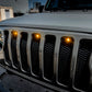 Oracle Pre-Runner Style LED Grille Kit for Jeep Gladiator JT - Amber