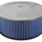 aFe MagnumFLOW Air Filters Round Racing P5R A/F Chrome Assy 14x6: Blk/Blue E/M