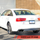 AWE Tuning Audi C7 / C7.5 S6 4.0T Track Edition Exhaust - Diamond Black Tips