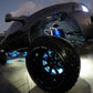 Oracle LED Illuminated Wheel Rings - ColorSHIFT - 15in. - ColorSHIFT No Remote