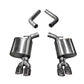Corsa 15-19 Dodge Challenger 6.4L/17-19 Challenger 5.7 Polished Sport Axle-Back Exhaust w/3.5in Tips
