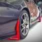 Rally Armor 15-21 Subaru WRX/STI (Sedan ONLY) White UR Mud Flap w/ Black Logo