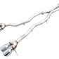 AWE Track Edition Catback Exhaust for BMW G8X M3/M4 - Chrome Silver Tips