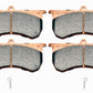Wilwood Pad Set Metalic 9115 w/ Pins & Clips GNX4