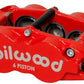 Wilwood Caliper-Forged Narrow Superlite 6R-L/H 1.75/1.25in/1.25in Pistons 1.25in Rotor - Red
