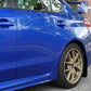 Rally Armor 15-21 Subaru WRX/STI (Sedan ONLY) White UR Mud Flap w/ Red Logo