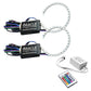 Oracle 18-21 Ford Mustang LED Headlight Halo Kit - ColorSHIFT w/ Simple Controller