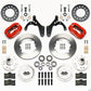 Wilwood Forged Dynalite Front Kit 11.00in Red 59-64 Chevy Impala / 63-64 Corvette