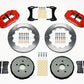 Wilwood Narrow Superlite 6R Front Hat Kit 12.88in Red 2008 Toyota Matrix