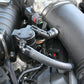 J&L 11-17 Ford Mustang GT (w/Roush/VMP Supercharger) Driver Side Oil Separator 3.0 - Black Anodized