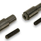 Moroso Chevrolet Big Block Stud Girdle Hex Head Adjusting Nut - 7/16in (Use w/Part No 67295)- 4 Pack