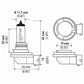 Hella Bulb H8 12V 35W Pgj191 T4 (2)