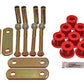 Energy Suspension Gm Heavy Duty Shackle Set - Red