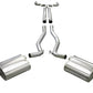 Corsa 10-13 Chevrolet Camaro Convertible SS 6.2L V8 Manual Polished Sport Cat-Back + XO Exhaust