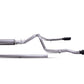 Gibson 20-21 Chevy Silverado 6.6L 2.5in Cat-Back Dual Split Exhaust System Stainless - Black Elite