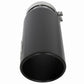 aFe MACHForce XP Cat-Back SS-304 5in Interooled Exhaust Tip 5in In x 6in Outx16inL Bolt-On Right Blk