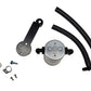 J&L 16-22 Toyota Tacoma 3.5L Driver Side Oil Separator 3.0 - Clear Anodized