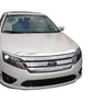AVS 10-12 Ford Fusion Aeroskin Low Profile Hood Shield - Chrome