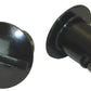 Moroso Quick Fastener - Oval Head - 7/16in x .500in - Steel - Black - 10 Pack
