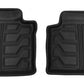 Lund 11-17 Ford Explorer (2nd Row) Catch-It Floormats Rear Floor Liner - Black (2 Pc.)
