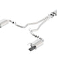 Borla Touring Cat-Back 15 Ford Mustang GT 5.0L V8 MT/AT 2.5in pipe Black 4in tip