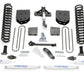 Fabtech 08-16 Ford F250 4WD 6in Basic Sys w/Perf Shks