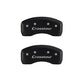 MGP 4 Caliper Covers Engraved Front Honda Engraved Rear Crosstour Red finish silver ch