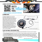 Oracle Jeep JL/Gladiator JT Oculus Switchback Bi-LED Projector Headlights - Amber/White Switchback
