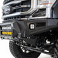 Addictive Desert Designs 17-20 Ford Super Duty Bomber Front Bumper w/ Mounts For 20in Light Bars