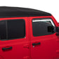 Putco 20-21 Jeep Gladiator JT/JL Element Tinted Window Visors (Front Only)