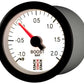 Autometer Stack 52mm -1 to +2 Bar T-Fitting 0.187in Barb (M) Mechanical Boost Pressure Gauge - White
