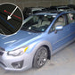 Rally Armor 12-16 Subaru Impreza Black UR Mud Flap w/ Blue Logo