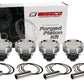 Wiseco Honda B18C1/C5 -8cc Dish 81.5mm 9:1 CR Piston Shelf Stock *Single Piston Only*