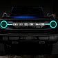 Oracle 21-22 Ford Bronco Headlight Halo Kit w/DRL Bar - Base Headlights ColorSHIFT -w/RF Controller