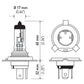 Hella Bulb 9003/Hb2 12V 60/55W P43T T46