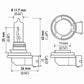 Hella Bulb H9 12V 65W Pgj195 T4 Sb