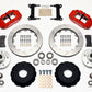 Wilwood Narrow Superlite 6R Front Hub Kit 13.06in Red Chevy C-10 60-87 CPP Drop Spindle